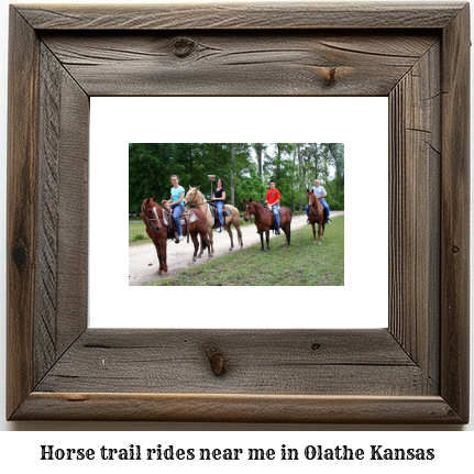 horse trail rides near me in Olathe, Kansas